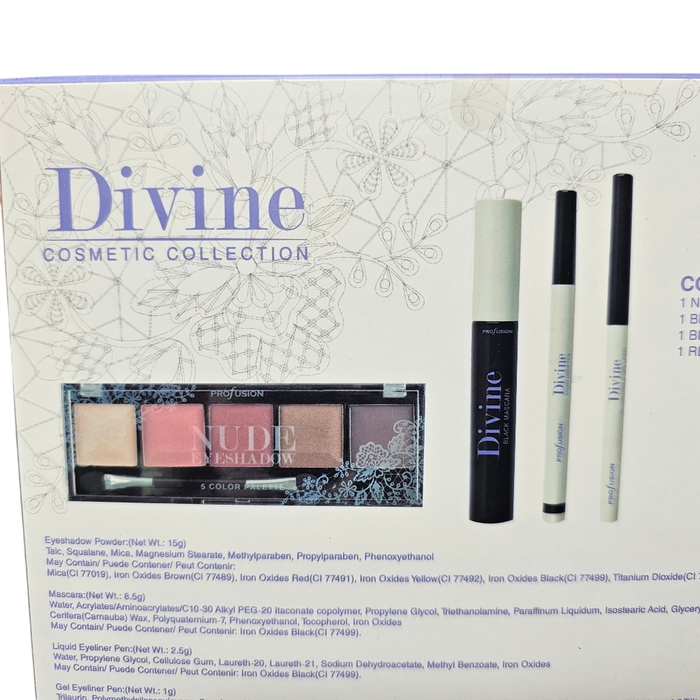 Profusion Divine Cosmetic Collection - Nude 4pc Eye Enhancing Collection - NIB - Picture 2 of 6